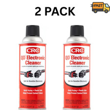 CRC QD Electronic Contact Cleaner Spray Quick Drying 11 oz 2 Pack