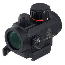 UTG 2.6 Tactical Micro Dot Sight Red Green Dot 4.0 MOA Quick Detach Mount