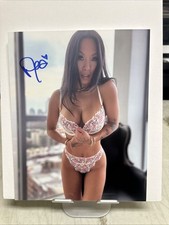 Asa Akira Adult Model Autographed Signed 8x10...