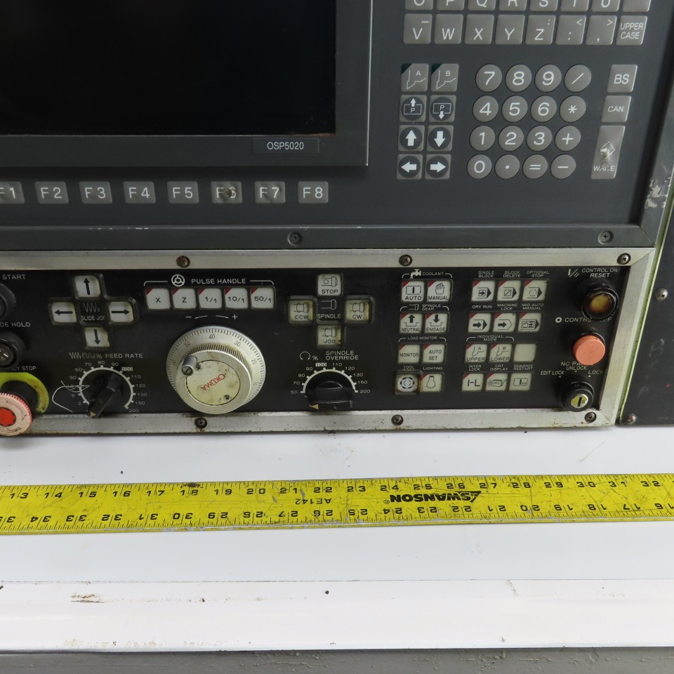 Okuma LB 15 CNC Lathe Operator Control Panel W/OSP5020 Operating