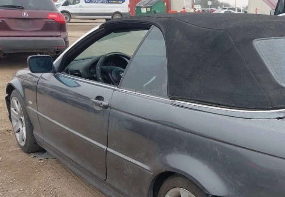 BMW 325i LH 2001-2006 airbag cuarto trasero del conductor OEM Foto 2 de 4