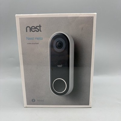 Google Nest Hello WIRED Smart Video Doorbell (NC5100US) - Sealed