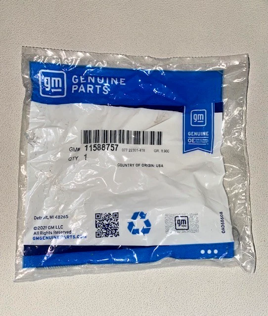 2011-2025 GENUINO GM A/C COMPRESOR PERNO, PIEZA OEM NUEVA, NÚMERO DE PIEZA 11588757 Foto 3 de 4