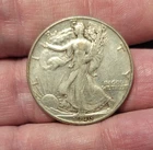 1946 P Walking Liberty Half Dollar - 90% Silver. $1 Shipping.