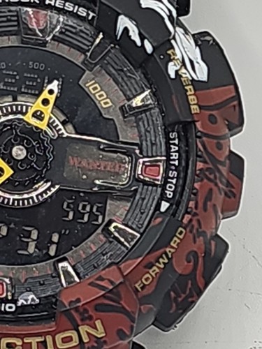 Orologio da polso uomo Casio G-Shock x One Piece cinturino multicolore (GA-110JOP) senza cinturino - Foto 6 di 15