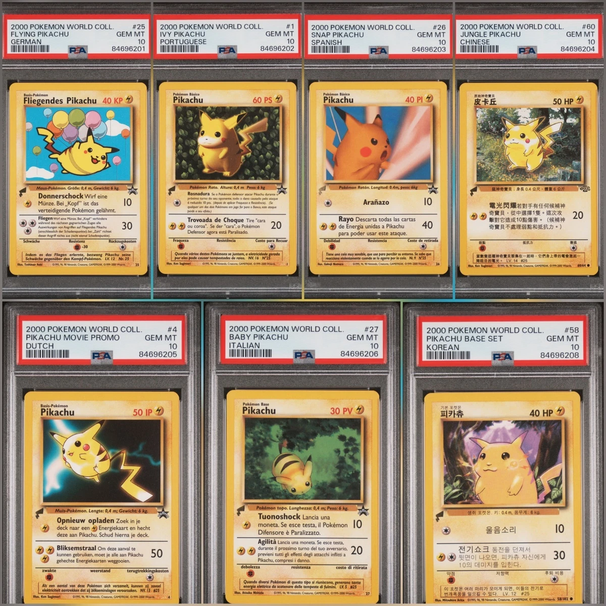 Preços baixos em Pokémon TCG Professional Sports Authenticator