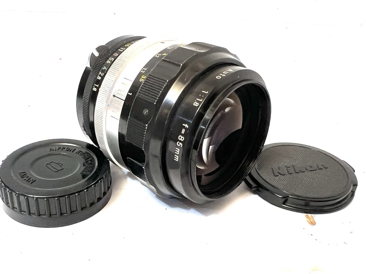 Nikon NIKKOR f/1.8 Camera Lenses 85mm Focal for sale - eBay