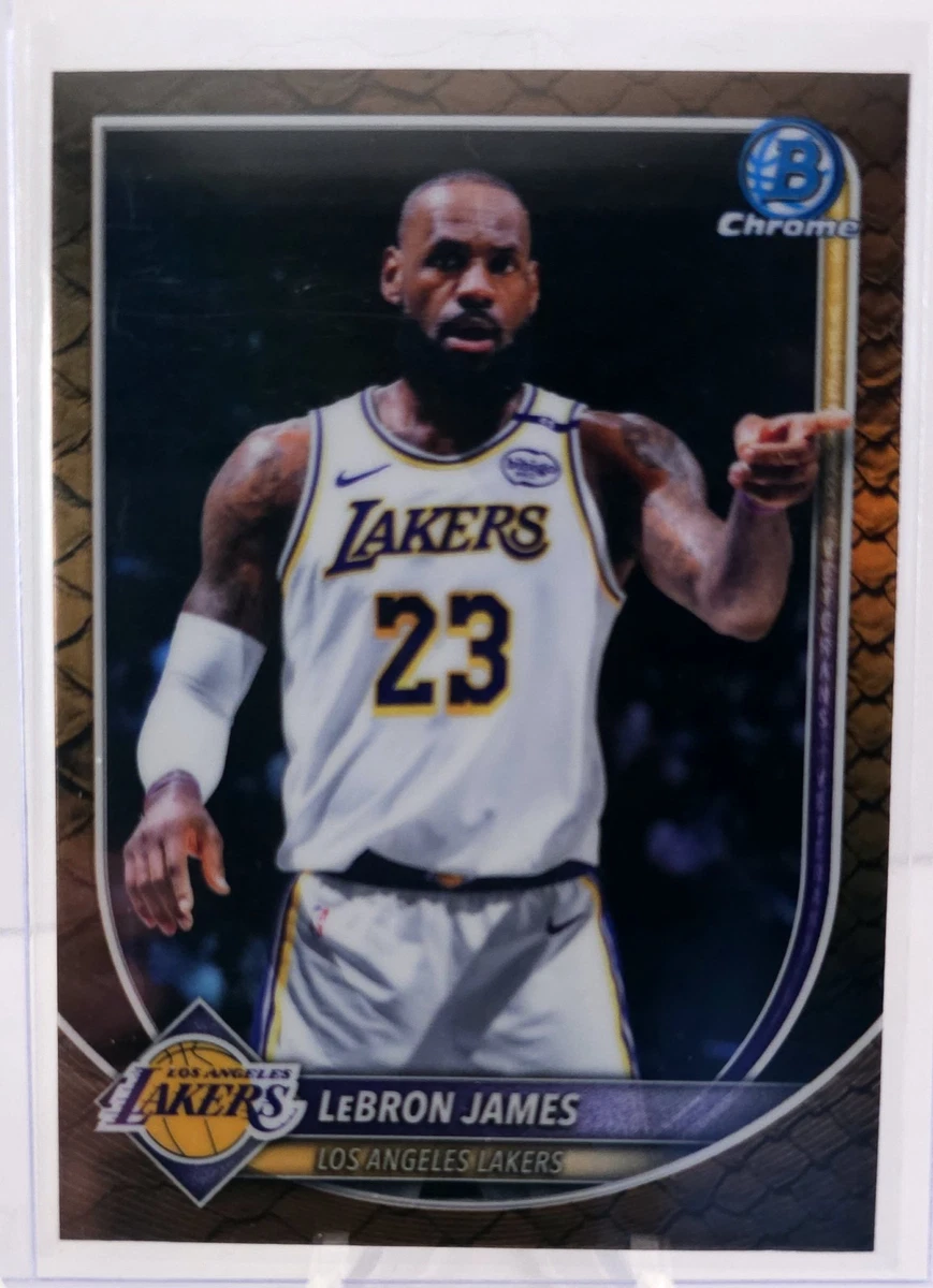 Bowman LeBron James Basketball Sports Trading Cards & Accessories