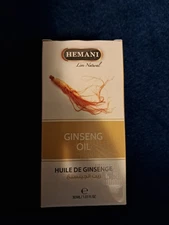 ⚡ Hemani Ginseng Oil - 30mL / 1.0 fl oz - Revitalizing & Anti-Aging Tonic