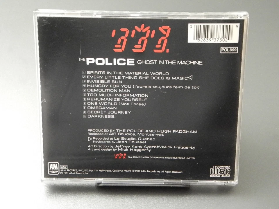 the police cd - ghost in tghe machine, every little thing she does - Bild 2 von 2
