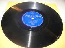 Franklyn Ferris Liebestraum / If I Had You 10" 78 Velvet Tone 1880-V 1929