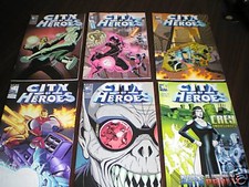City of Heroes 6 Comic Books  NEW COH