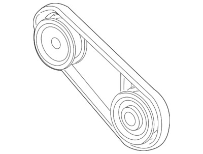 Genuine Lexus Power Steering Belt 90080-91088-83 | eBay