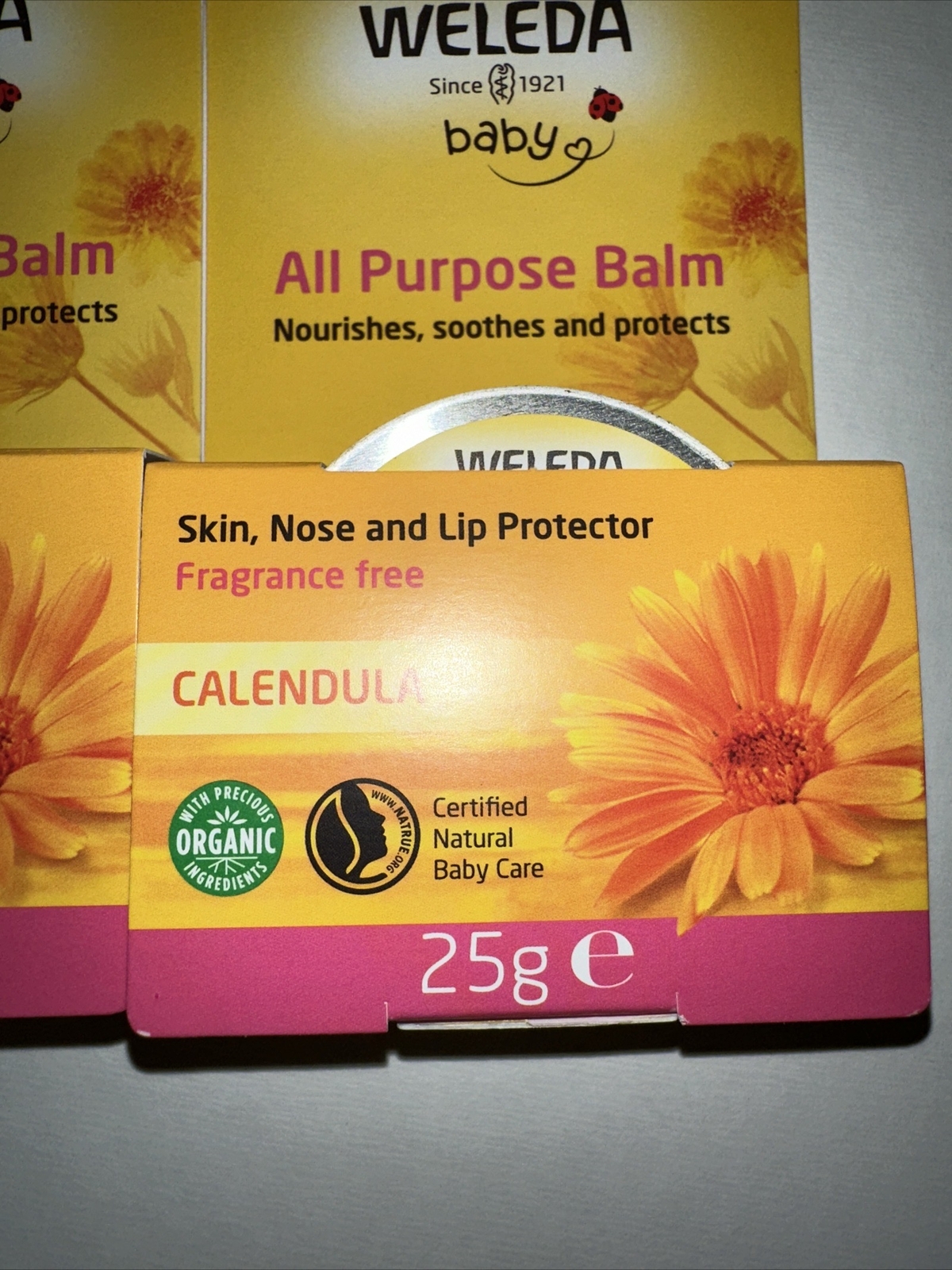 2x Weleda Baby All Purpose Balm Calendula 25g eBay