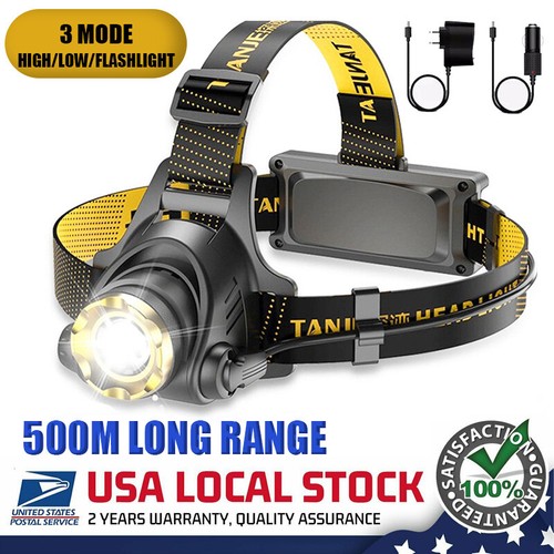 1200000lm Súper Brillante LED Faro USB Recargable Linterna Linterna Antorcha - Imagen 20 de 20