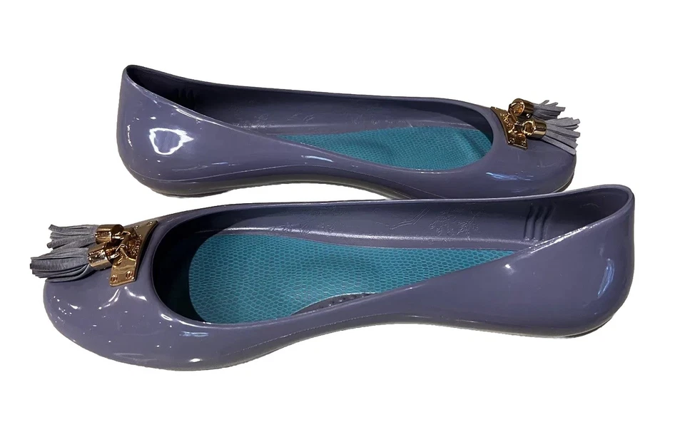 Oka B балетки желе лаванды кисточки США 6 ЕС 36 США переработанные материалы - Изображение 3 из 4