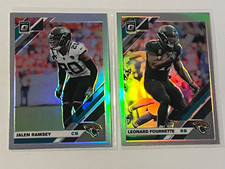 2019 Panini Donruss Optic Leonard Fournette & Jalen Ramsey Holo Lot Jaguars