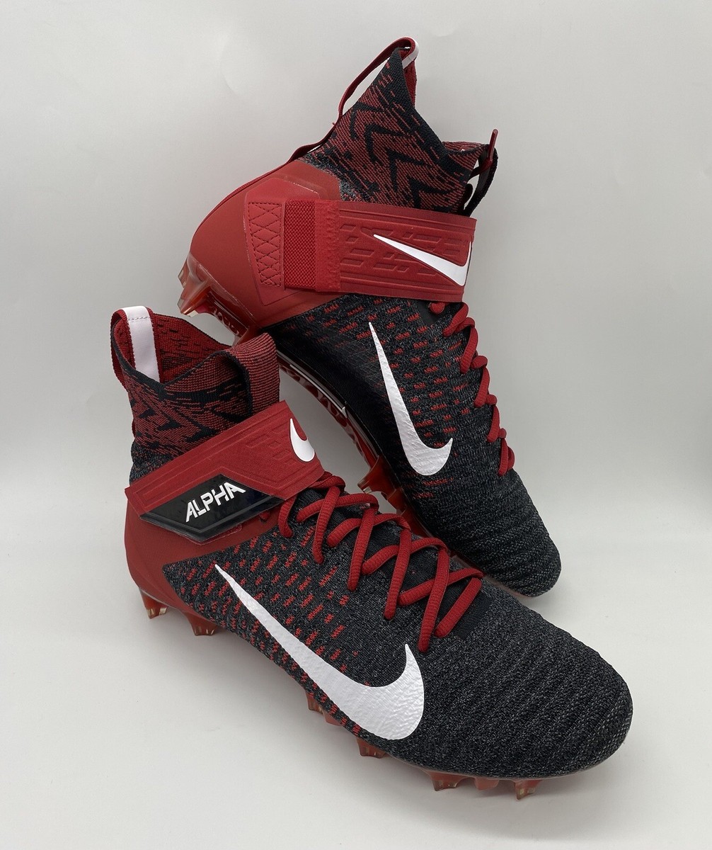 Nike Alpha Menace Elite 2 Size 11.5 Black Red BV2077-003 | eBay