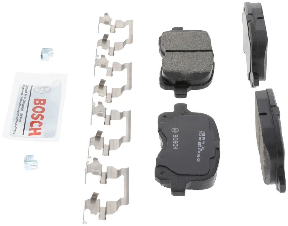 Pastillas de freno delanteras Bosch QuietCast de cerámica para Chevrolet Prizm 1998-2002 1999 2000 Foto 2 de 4