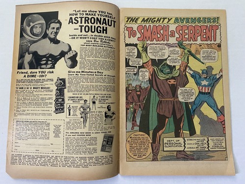 AVENGERS #33 : To Smash A Serpent! SONS OF THE SERPENT APP 1966 Marvel Comics - Bild 3 von 10