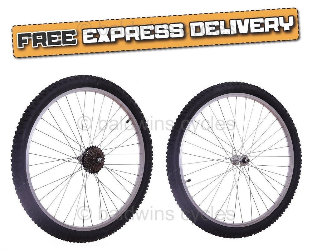 MTB用Wheel 26" F&R set 26