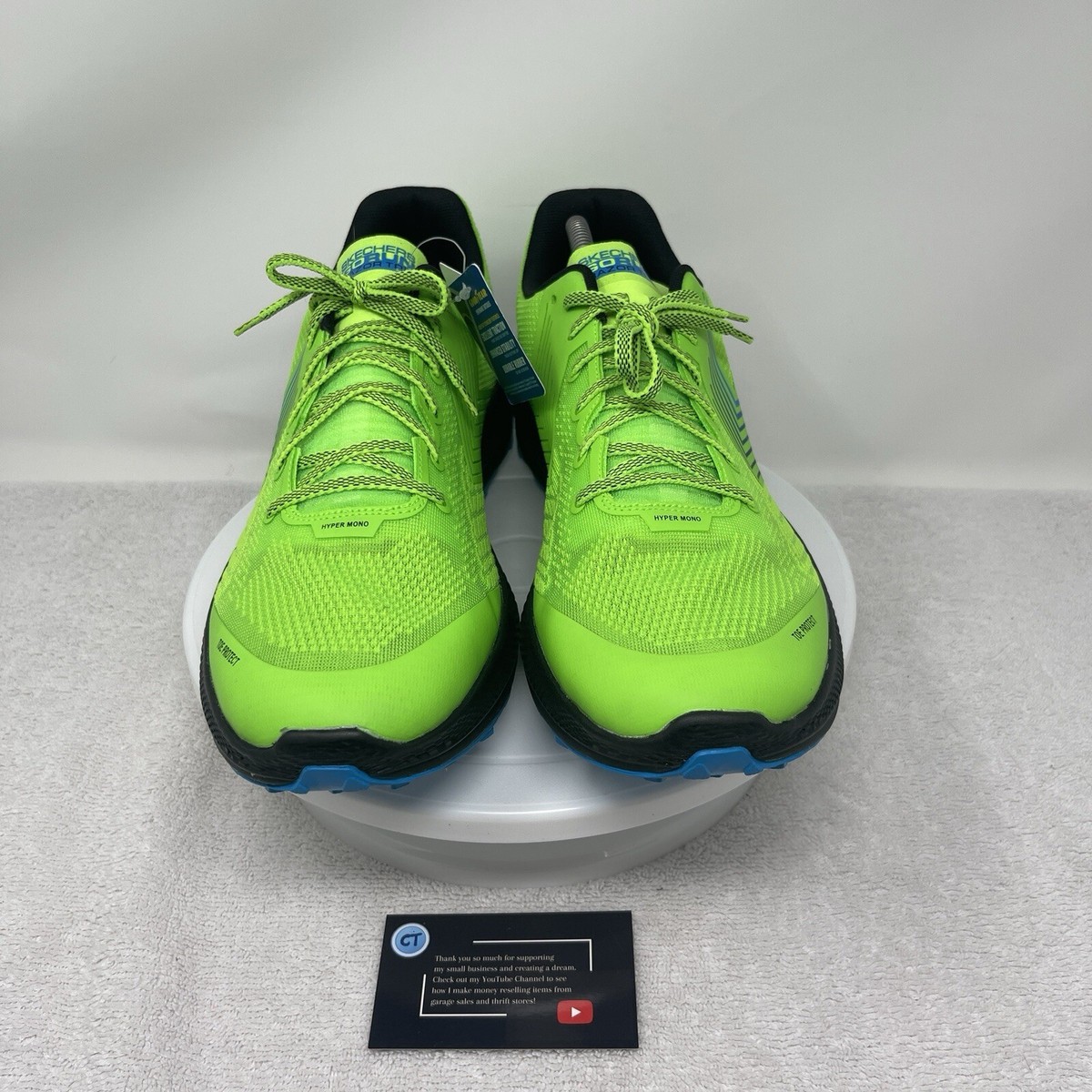 Skechers Performance Go Run Razor TRL Hyper Burst Lime Black  display picture 2