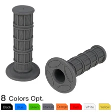 7/8" and 1" Rubber Hand Grip Handle Bar Throttle Grips Universal for Motorcycles