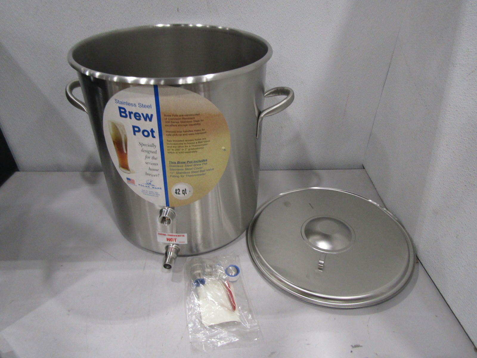 Polar Ware 361BP Stainless Steel Brew Pot 10 Gallon eBay