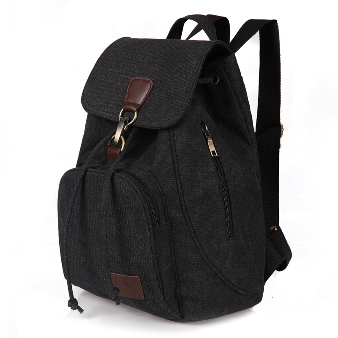 black canvas best canvas backpacks for school