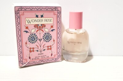 ZARA WONDER ROSE Limited Edition Women Eau de Toilette EDT Fruits Vanilla 30ml 