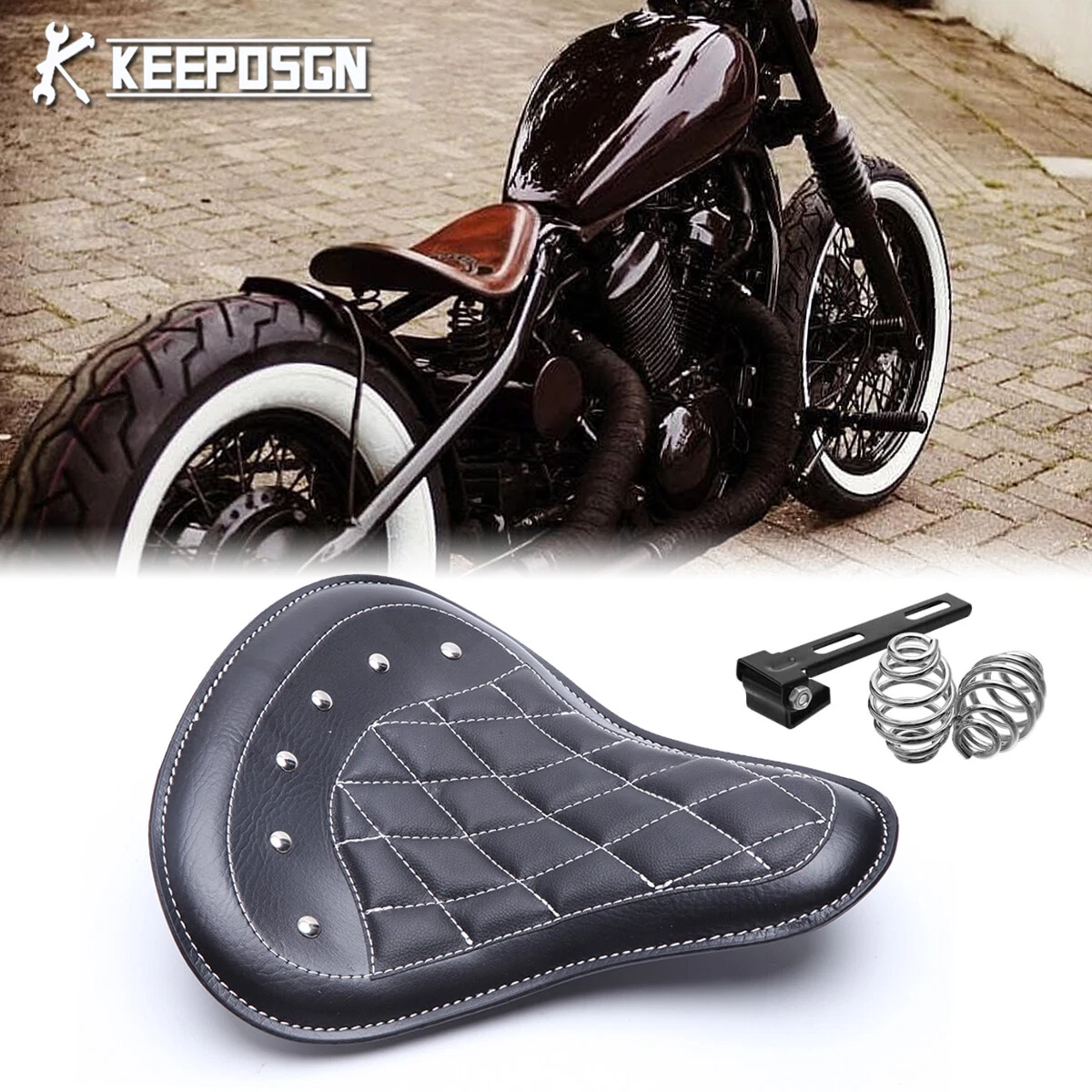 Spirit leather motorcycle seats outlet