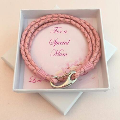 Rosa Leder Armband Geschenkpackung für Mutter, Sister, Tochter, Someone Spezial - Bild 13 von 16