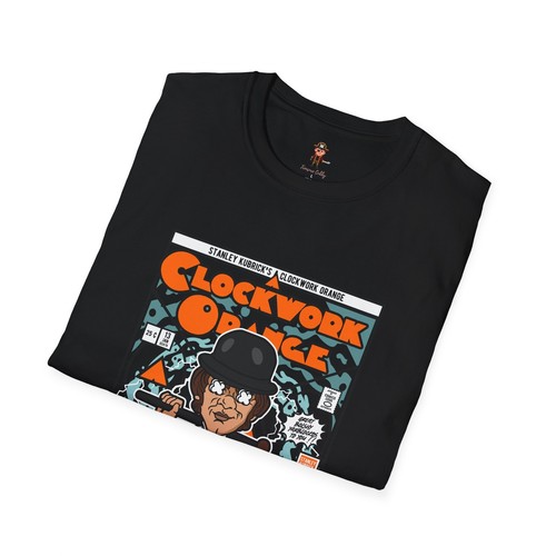 Lustiges T-Shirt Retro Funko Pop Style Clockwork Orange Unisex Softstyle T-Shirt - Bild 13 von 61