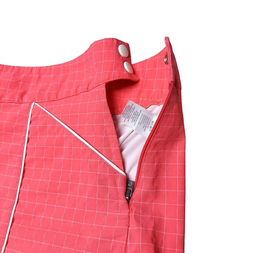 Falda deportiva a cuadros con ventana de coral Lija para mujer Usada en excelente condición - talla 8 - Imagen 4 de 6