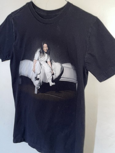 Billie Eilish T-Shirt Black XS “When We All Fall Asleep, Where Do We Go?”  - Picture 4 of 7