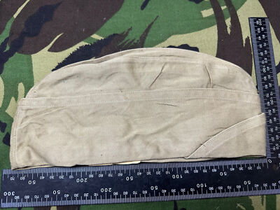 Original WW2 US Army Garrison Side Cap Mütze - Old Stock - Combat Servicable