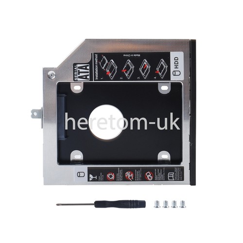 2nd HDD SSD Caddy Adapter for Lenovo Thinkpad T440p T540p T540 W540 W540p W541 - Zdjęcie 7 z 14