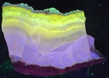 A++ 21.4g UV Fluorescent Hokkaidoite in Opal Hokkaido Japan SW MW LW Minerals