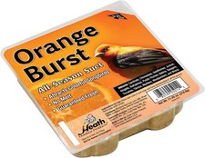 Heath Outdoor Products DD-14 Orange Burst Suet Cake, 11.25 oz, Case of 12