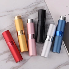 8ml Mini Refillable Travel Portable Perfume Atomizer Bottle Spray Pump Case 8ml