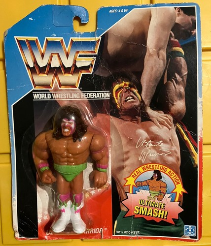 1990 HASBRO WWF ULTIMATE WARRIOR WRESTLING FIGURE ...
