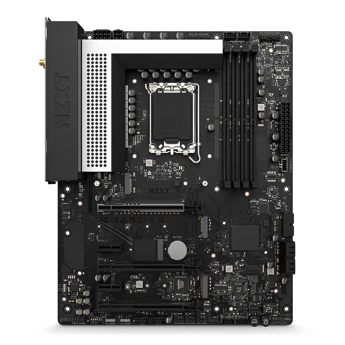 NZXT N7 Z790 LGA 1700 ATX Intel DDR5 Motherboard - Black/White | eBay
