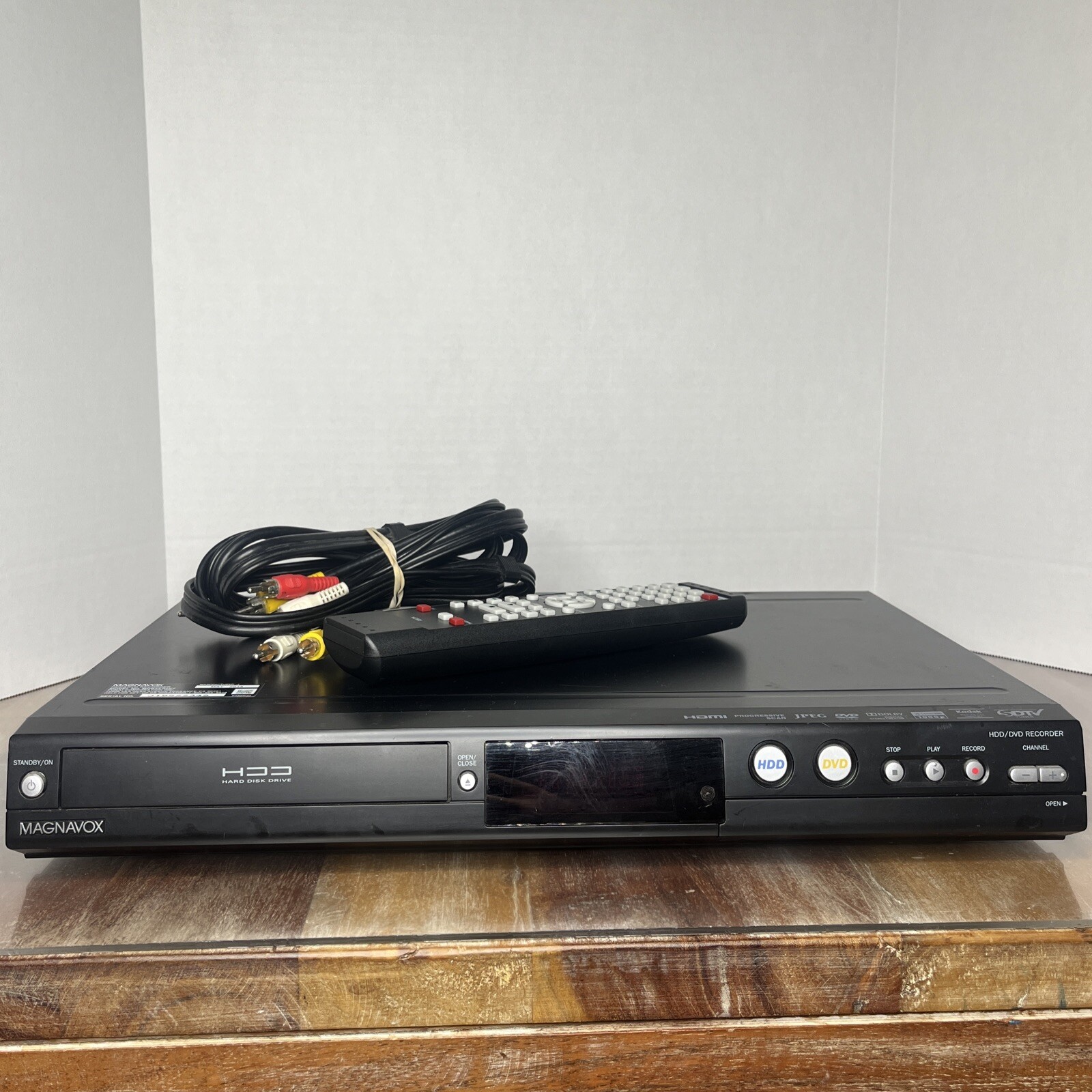 Magnavox MDR557H/F7 1TB Hard Drive DVD HDD Recorder HDMI AV With Remote