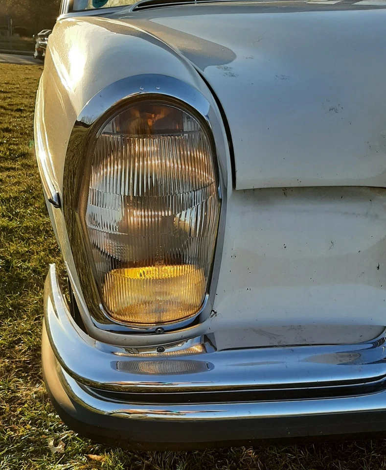1968 Mercedes W108 280S, ohne gurte+kopfstützen, viel patina, lenkradschaltung - Bild 3 von 4