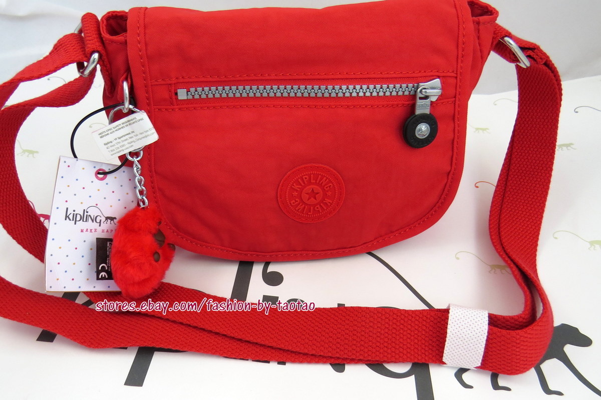 New with Tag KIPLING Sabian CROSSBODY Mini Shoulder BAG w Furry Monkey