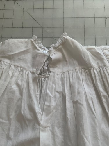Girls hand embroidered Dress Long 12 inch across front - Picture 4 of 4