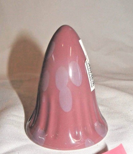 Small Ceramic Tinkle Toadstool/Mushroom with Stem Garden Decor - Picture 20 of 21