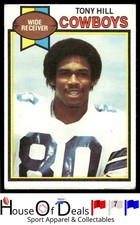 1979 Topps #182 Tony Hill Dallas Cowboys Football card