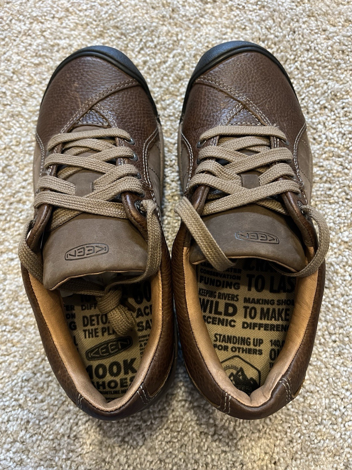 Keen Scarpe Donna 8 Presidio Oxford Marrone Scuro