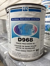 PPG Industries D968 Trace Red Oxide BC 1 Quart